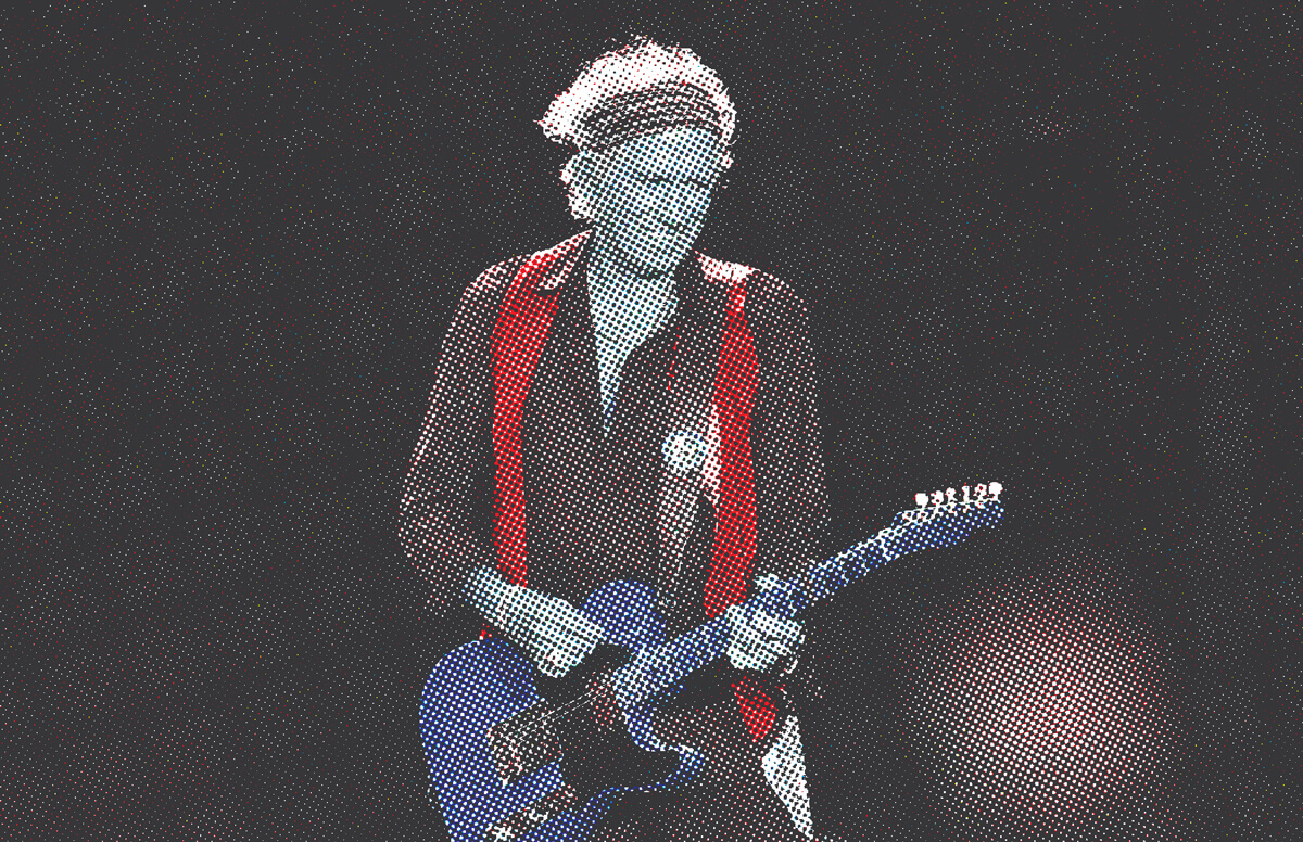 Keith Richards halftone experiment.